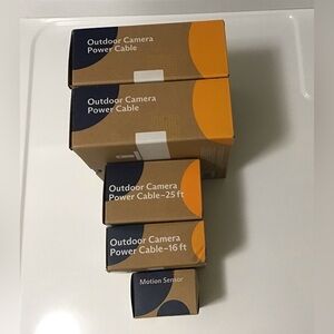 SimpliSafe 4 Outdoor Power Charging Cords, Motion Sensor Gen 2